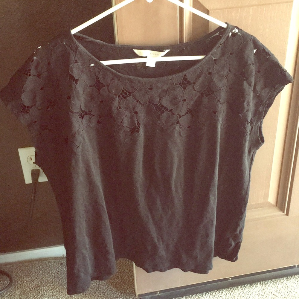 Lauren Conrad Lace Shirt